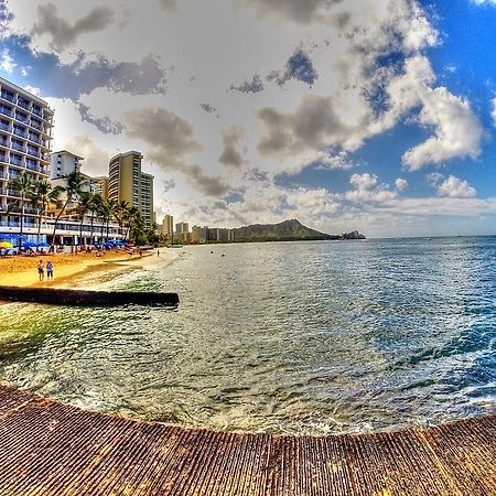 Waikiki Shore 515 Beachfront & Upgrade Apartment Honolulu Bagian luar foto